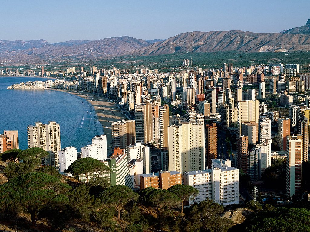 Benidorm, Costa Blanca, Spain